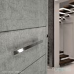 Oppali Gebürstet Rostfreier Stahl Quadrat Rechteck Haustür-Beschlag Stoßgriffe Ziehgriff Art.520 | Rechteck T-Bar