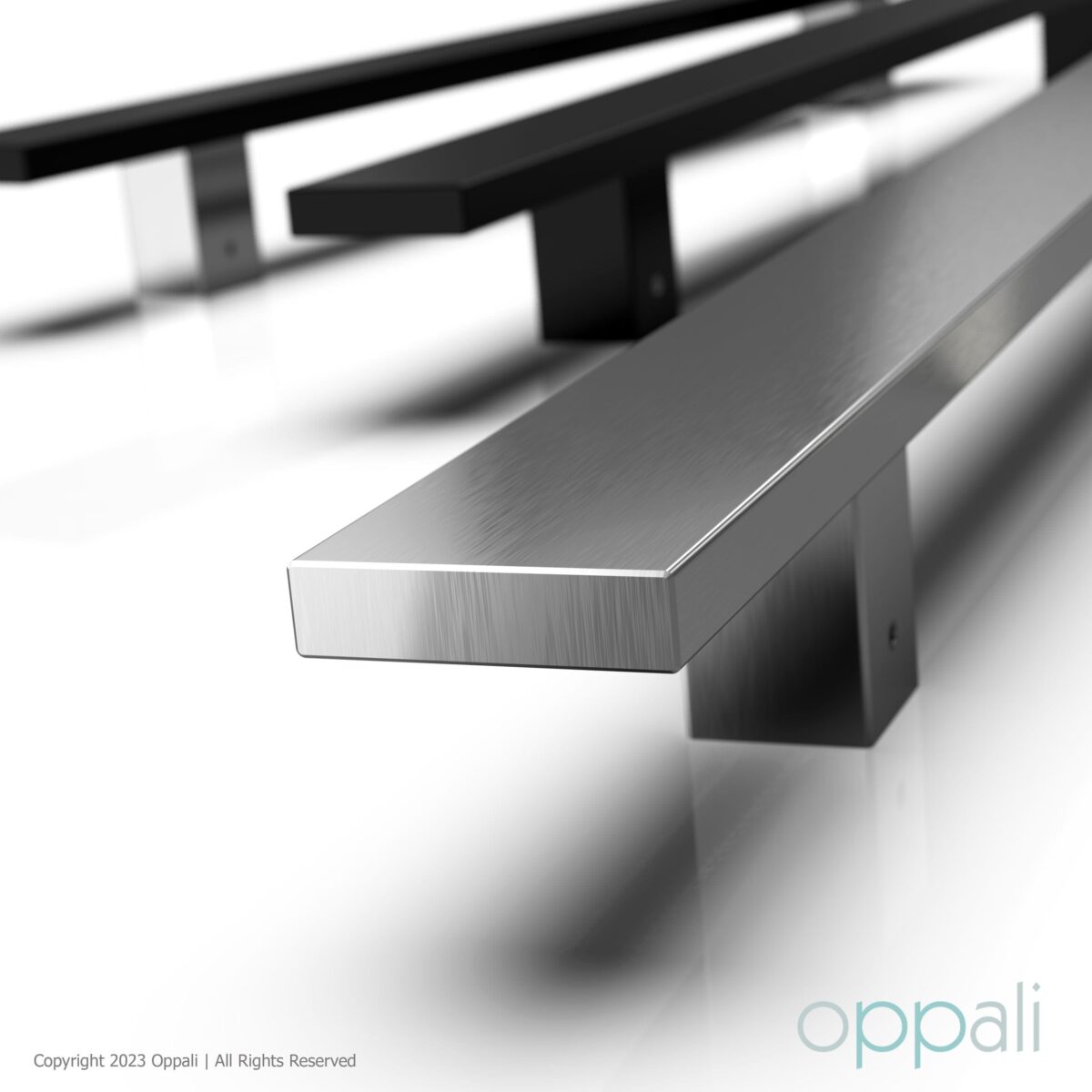 Door-pull-handles-SS-54008-promo-wh-03-Oppali_WM Oppali Black Stainless steel Square Rectangle Entrance door Pull handle Art.540 | Rectangle T-Bar | - Image 10