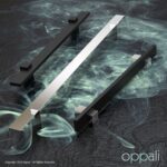 Oppali Schwarz Rostfreier Stahl Quadrat Rechteck Haustür-Beschlag Stoßgriffe Ziehgriff Art.580 | Rechteck T-Bar – Bild 5