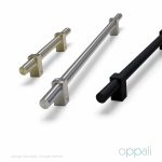 Oppali Ματ Ανοξείδωτο Ατσάλι Center to Center Holes Adjustable Λαβή πόρτας εισόδου Art.510 Στρογγυλή μπάρα T | Διάμετρος λαβής 25mm  | Hole to Hole Spacing Adjustable - Image 6