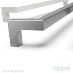 Oppali Black Stainless steel 304 Entrance door Pull handle Art.526 | Offset Pull Handle | Square T-Bar - Image 10